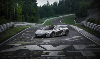 McLaren P1 Nurburgring lap