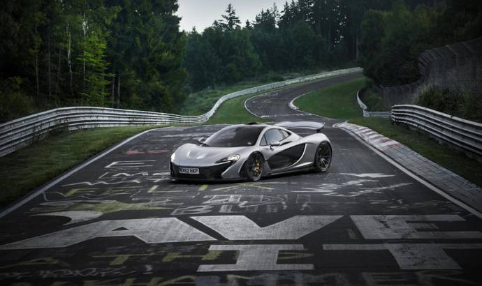 McLaren P1 Nurburgring lap