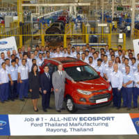 2014 Ford EcoSport enters production in Thailand