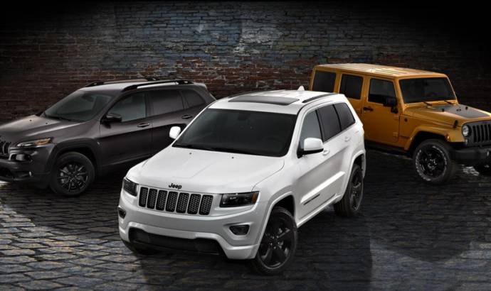 2014 Jeep Altitude models: Cherokee, Grand Cherokee and Wrangler