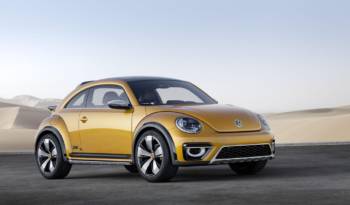 2014 Volkswagen Beetle Dune Concept introduced