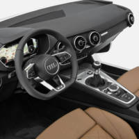 2015 Audi TT interior showcased at CES