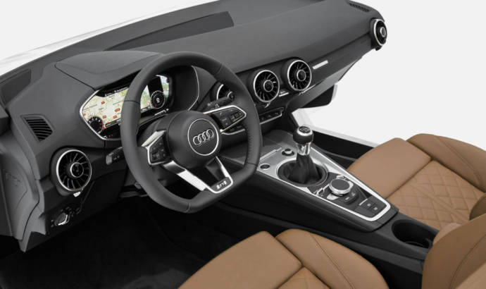 2015 Audi TT interior showcased at CES