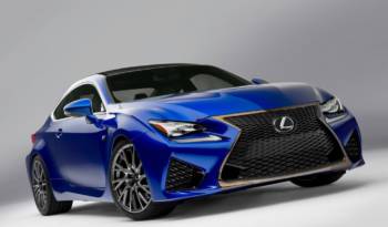 2015 Lexus RC F Coupe unveiled