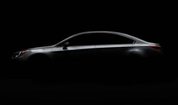 2015 Subaru Legacy teased