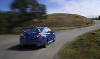 2015 Subaru WRX STI bows in Detroit