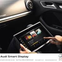Audi Smart Display in-car entertainment tablet