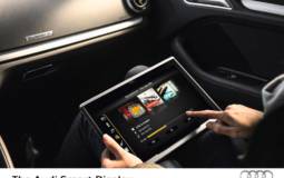 Audi Smart Display in-car entertainment tablet