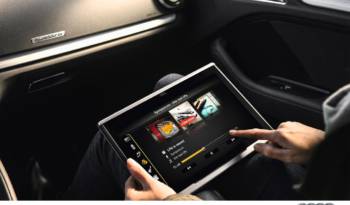 Audi Smart Display in-car entertainment tablet