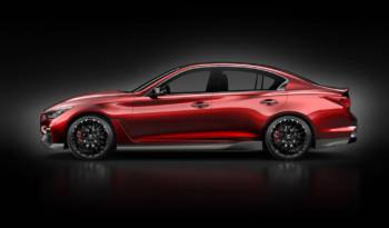 Infiniti Q50 Eau Rouge Concept - second image reveals the profile