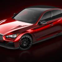 Infiniti Q50 Eau Rouge Concept - second image reveals the profile