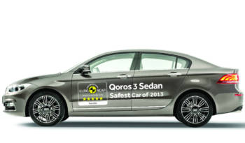 Qoros 3 Sedan - safest car in 2013 by EuroNCAP