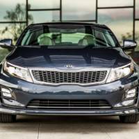 2014 Kia Optima Hybrid facelift unveiled