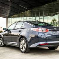 2014 Kia Optima Hybrid facelift unveiled