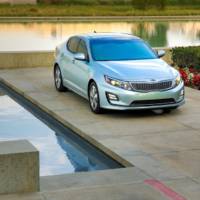 2014 Kia Optima Hybrid facelift unveiled