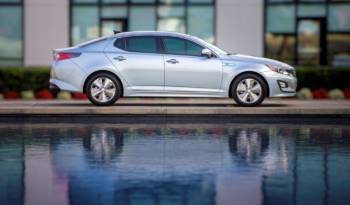 2014 Kia Optima Hybrid facelift unveiled