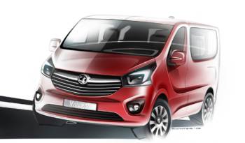 2014 Vauxhall Vivaro first teaser