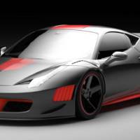 Ferrari F458 Curseive by Vogue Auto Design and Gray Design