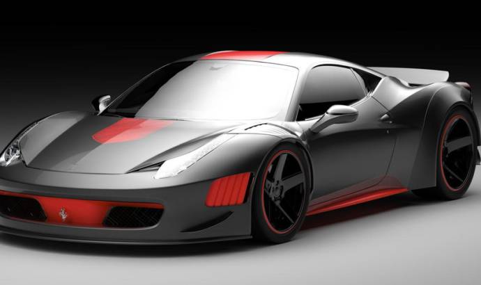 Ferrari F458 Curseive by Vogue Auto Design and Gray Design