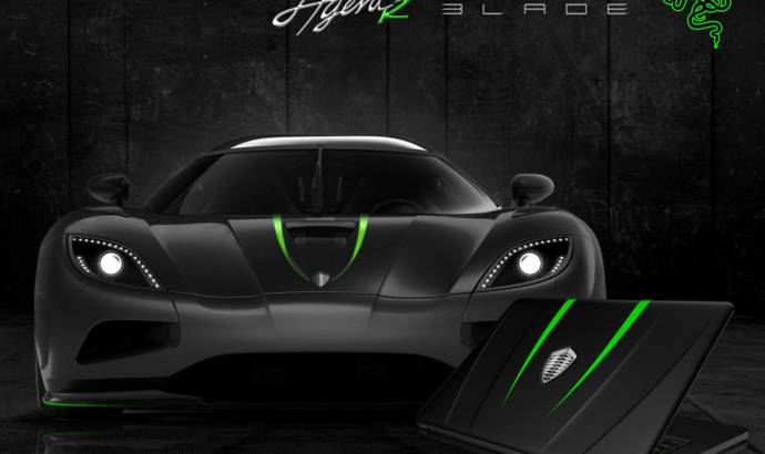 Koenigsegg Razer Blade laptop