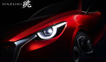Mazda Hazumi Concept teased