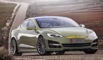 Rinspeed XchangE Concept, based on Tesla Model S