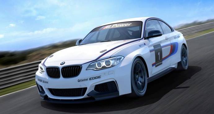 VIDEO: 2014 BMW M235i Racing hits the track