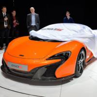 2014 McLaren 650S Spider flex its muscles in Geneva