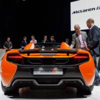 2014 McLaren 650S Spider flex its muscles in Geneva