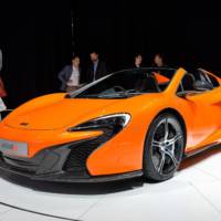 2014 McLaren 650S Spider flex its muscles in Geneva