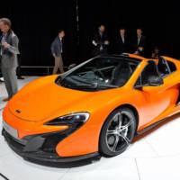 2014 McLaren 650S Spider flex its muscles in Geneva