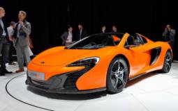 2014 McLaren 650S Spider flex its muscles in Geneva