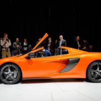 2014 McLaren 650S Spider flex its muscles in Geneva