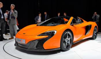 2014 McLaren 650S Spider flex its muscles in Geneva