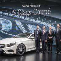 2014 Mercedes-Benz S-Class Coupe revealed in Geneva