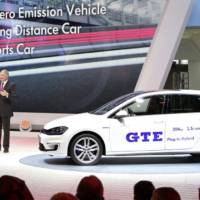 2014 Volkswagen Golf GTE plug-in hybrid unveiled in Geneva