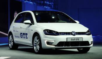 2014 Volkswagen Golf GTE plug-in hybrid unveiled in Geneva