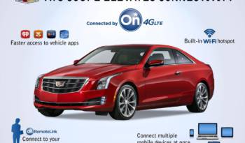 2015 Cadillac ATS Coupe will have OnStar 4G LTE & CUE Apps