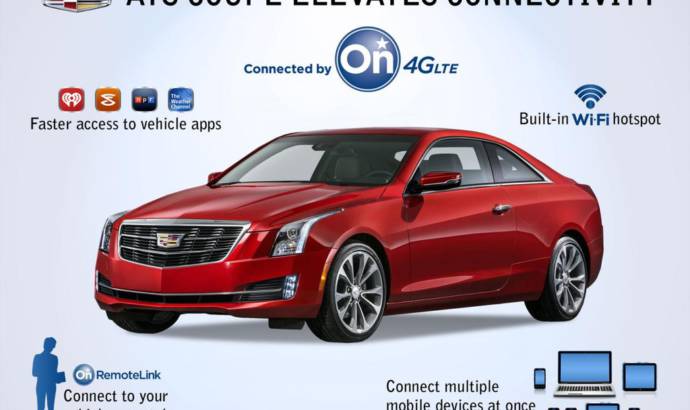 2015 Cadillac ATS Coupe will have OnStar 4G LTE & CUE Apps