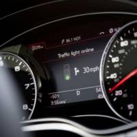 Audi Online traffic light information offers 15 percent fuel savings