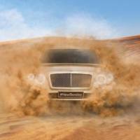 Bentley SUV first teaser