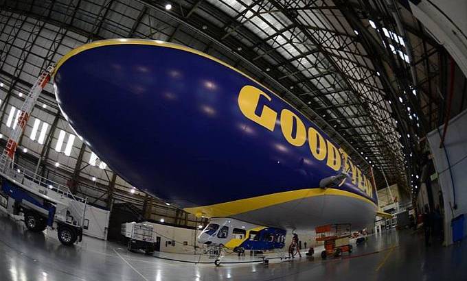 Goodyear is launching a new blimp