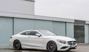 Mercedes S63 AMG Coupe official photos and details