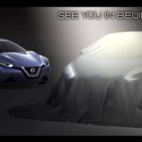 Nissan sedan concept second teaser