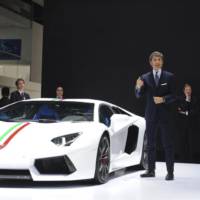 2014 Lamborghini Aventador LP 700-4 Nazionale - Official pictures and details