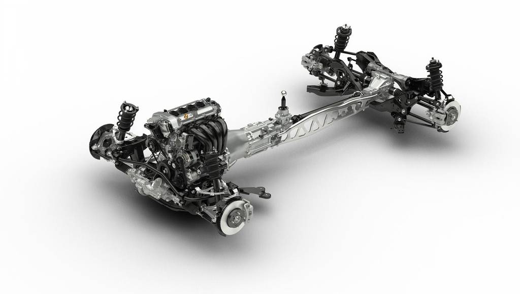 2015 Mazda MX-5 chassis unveiled