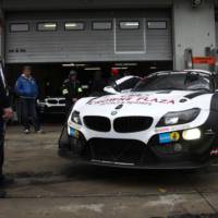 BMW Z4 GT3, first car to use laser lights on race track
