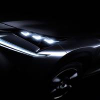 Lexus NX crossover first teaser