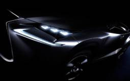 Lexus NX crossover first teaser