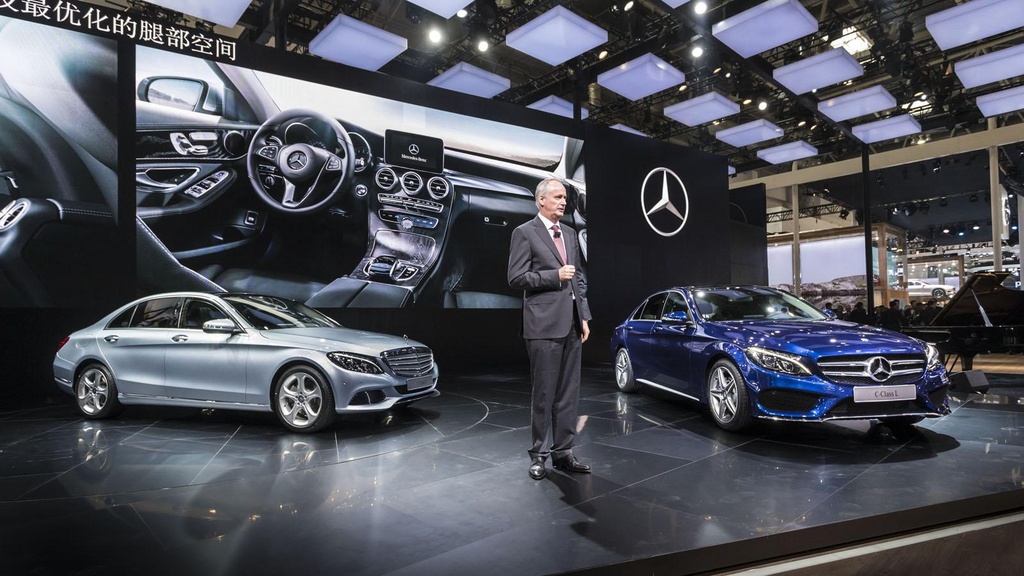 Mercedes C Class long wheelbase version for China